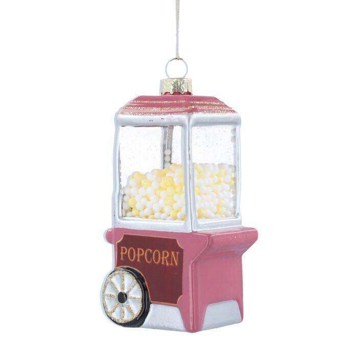Gisela Graham Pink/Clear Popcorn Machine